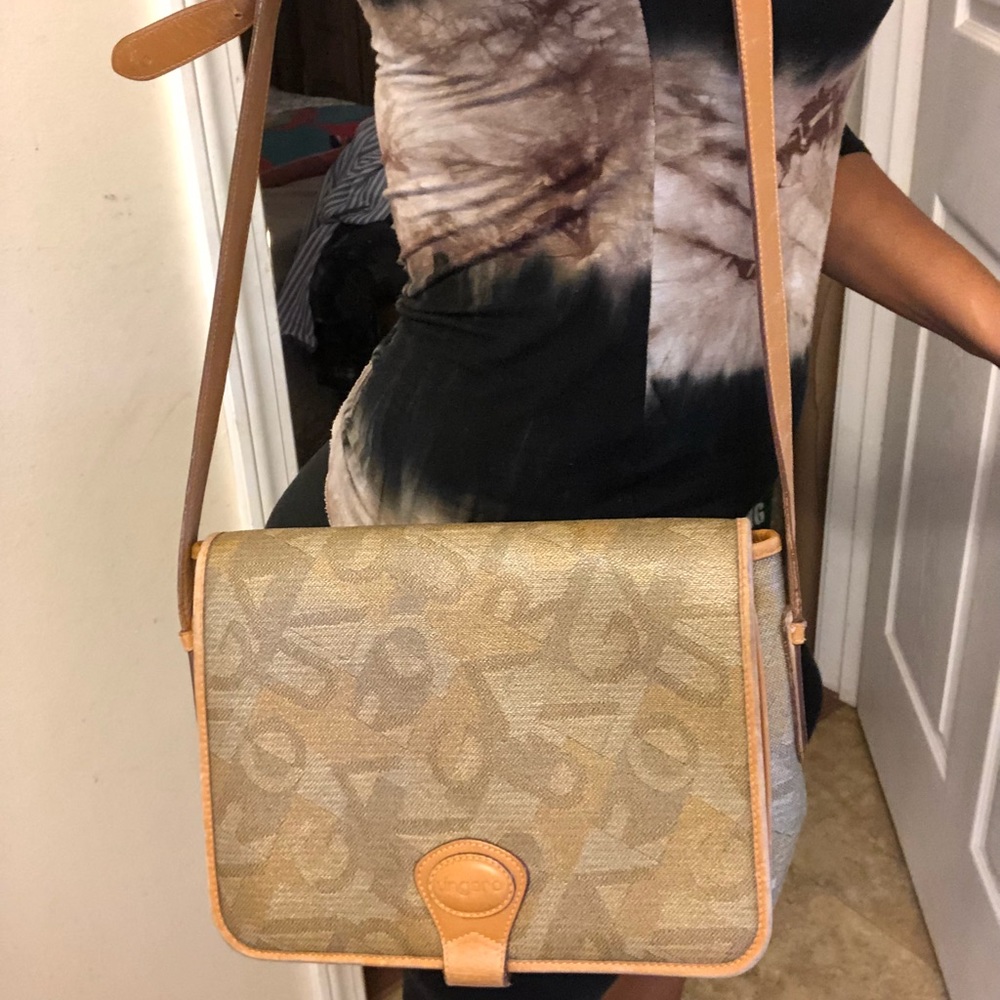Italian Emanuel Ungaro Leather Crossbody